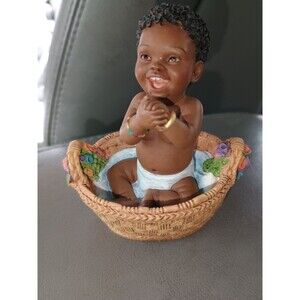 Thomas Blackshear Ebony Visions Bookee Figurine 2003 Member Gift Limited Edition